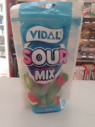 Bolsa vidal Sour mix 180gr sin gluten