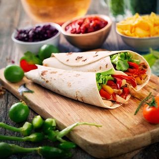 Libanais Avec Fromage Escalope À La Mexicaine