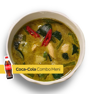 Gaeng Kiaw Wan Chicken with noodles + Coca-Cola 0,5L