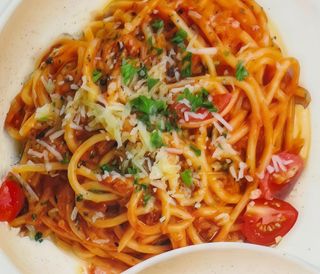 Espagueti A La Boloñesa