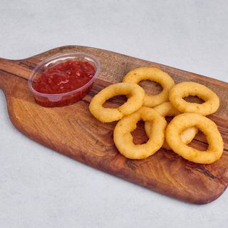 Krążki cebulowe 12 szt. + Sos GRATIS