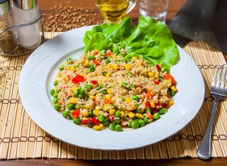 Orez cu legume mexicane