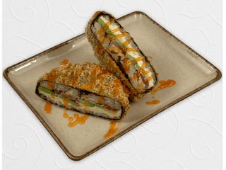 Суші-бургер з креветкою та тунцем (315g)