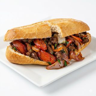 Pan Con Lomo