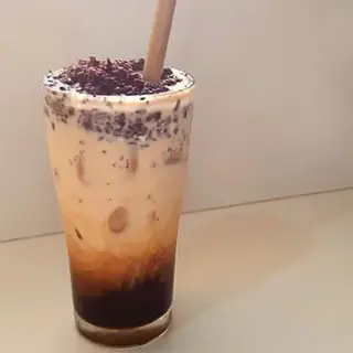Chocolate Boba milk tea 