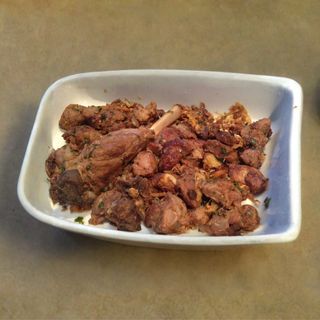 Cabri Sauté + Attiéké