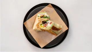 Greek Piada Wrap! (vege)