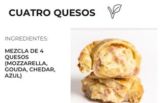 Empanada 4 quesos