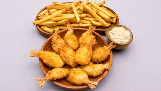 Shrimp + Pomes + Coca Cola COMBO