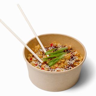 Rice WOK with shrimp