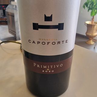 Masseria Capoforte Primitivo 2019