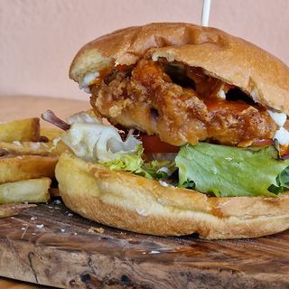 Hamburguesa Búfalo De Pollo