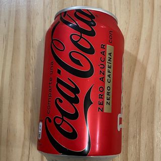 Coca Cola zero zero 