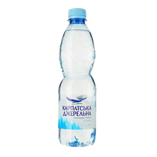Карпатська джерельна негазована — 0,5 л