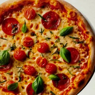 Pizza con zucchine