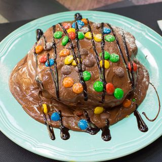 M&M pancakes