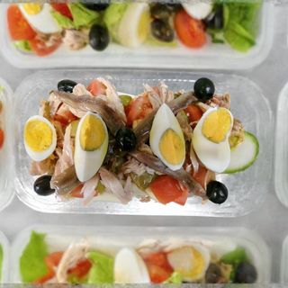 Ensalada de pasta a la nizzarda