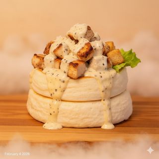 Fluffy Pancake Chicken Cesar