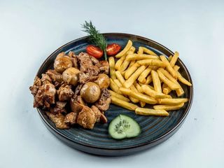 Курица с грибами