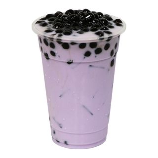 Milktea with taro tapioca