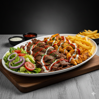 Plato Carne Kebab Mixto