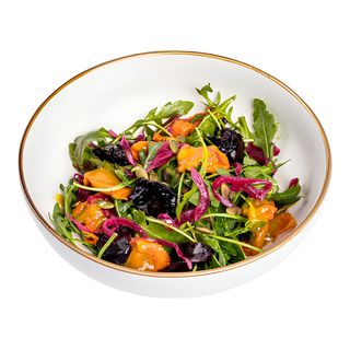 Салат с вяленой тыквой