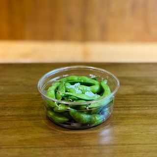 Edamames con sal maldon