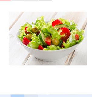 Plato de ensalada 