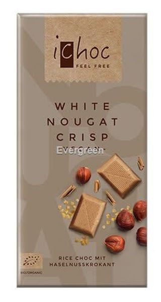 Czekolada nugatowa iChoc 80g BIO