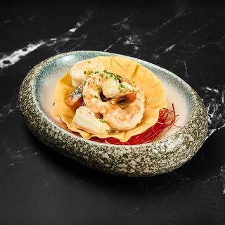 Škampi u belom luku