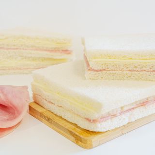 6 triples jamón y queso