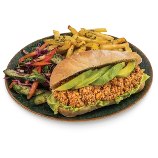 Creole Chicken & Avocado Sandwich.