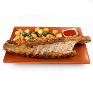 Costillar Criollo con Salsa Mexicana