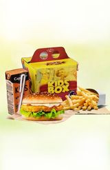 Chickenburger Kid's Meal