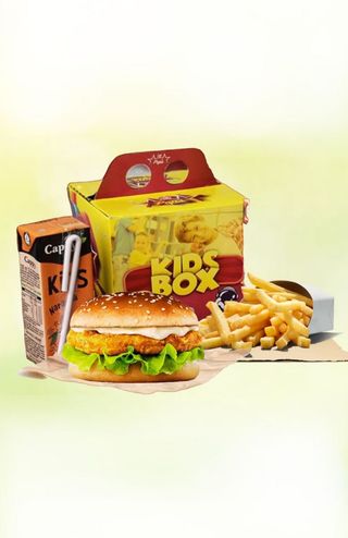 Chickenburger Kid's Meal