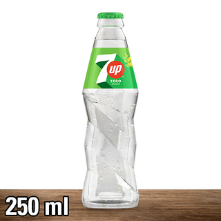 7UP Zero Zahar Lamaie si Lime, 250ML