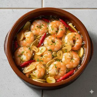 Tapa De Gambas Al Ajillo