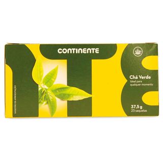Saquetas de Chá Verde Refrescante - 25 unidades 