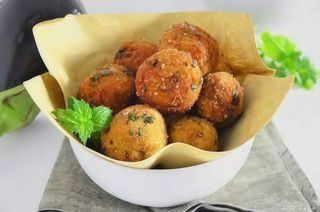 Polpettine con melanzane