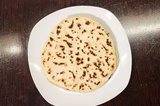 Pizza al testo - Pancetta e fontina