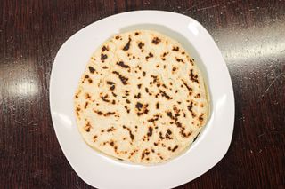 Pizza al testo - Pancetta e fontina