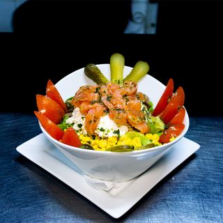 Smoked Salmon And Riccotta Salad