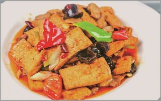 Branza soia cu legume