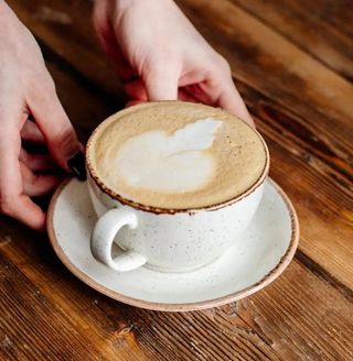 pistacjowa caffe latte