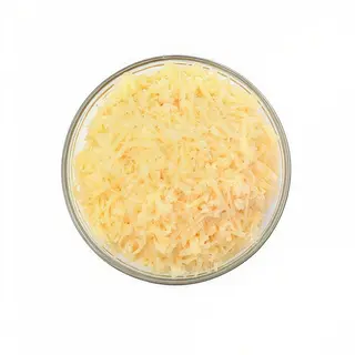 Extra de queso amarillo rayado