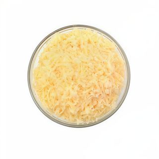 Extra de queso amarillo rayado