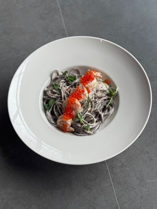 Pastă Nero cu creveți