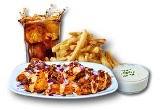 8 Cheddar wings bacon-melt XL 700g