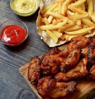 Alitas de pollo picantes