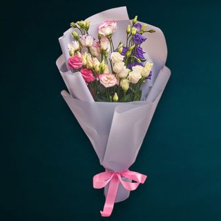 Buchet 5 Lisianthus Mixt